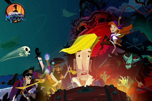 Poster return monkey island - poster,