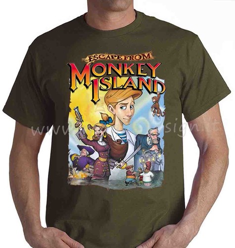 Shirt escape from monkey - t-shirt,
