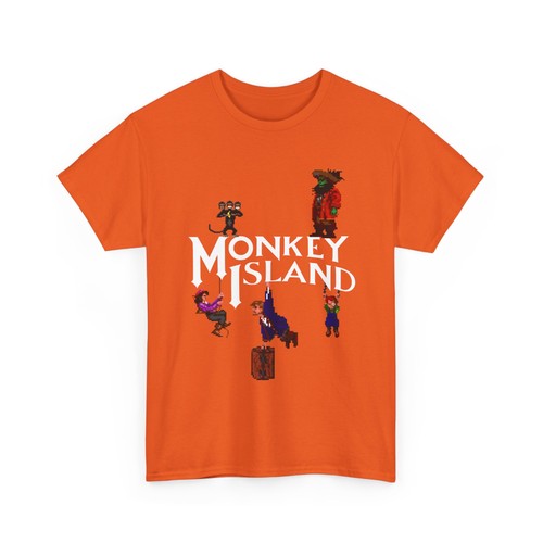 Maglietta monkey island - maglietta,
