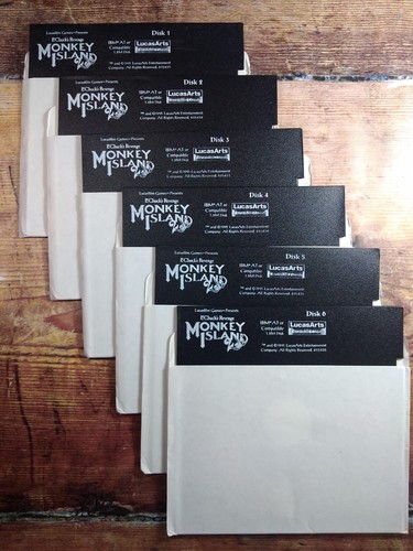 Vintage monkey island - monkey, 2